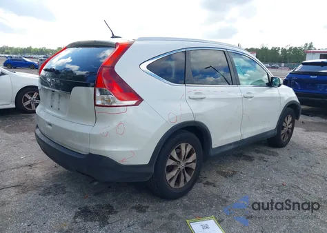 2013 Honda Cr-V Ex-L из США, поврежденный, VIN 5J6RM3H78DL047693